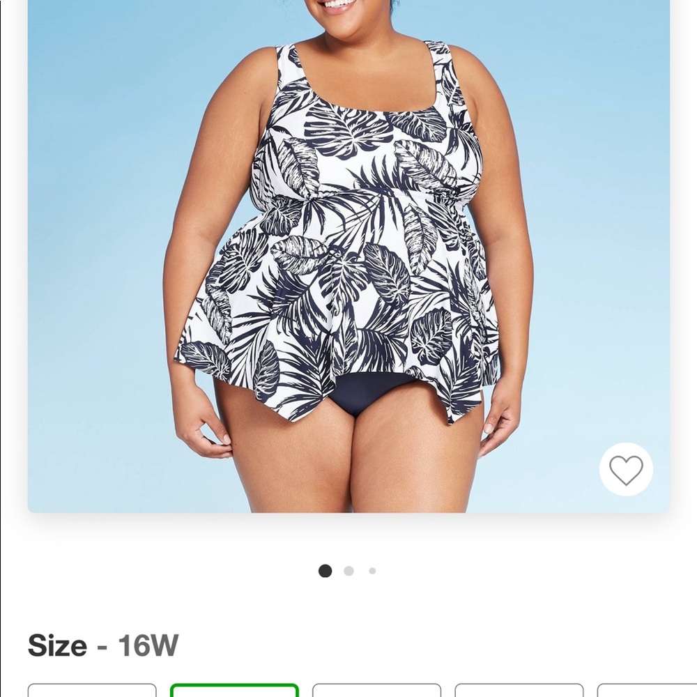 Target, Kona Sol Tankini bathing suit.